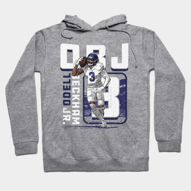 Odell Beckham Jr. Los Angeles R Hoodie by Buya_Hamkac